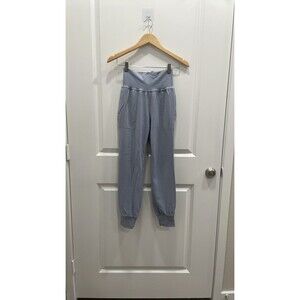 Athleta Salutation Jogger Pants Womens XXS Blue PowerVita High Rise Yoga Gym